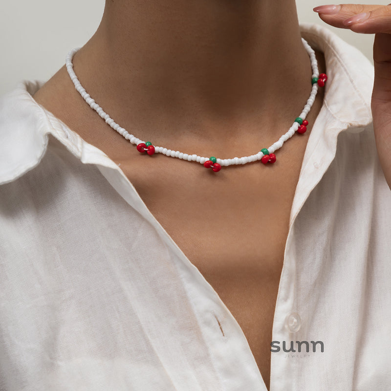 Evolet Bohemian Beaded Choker