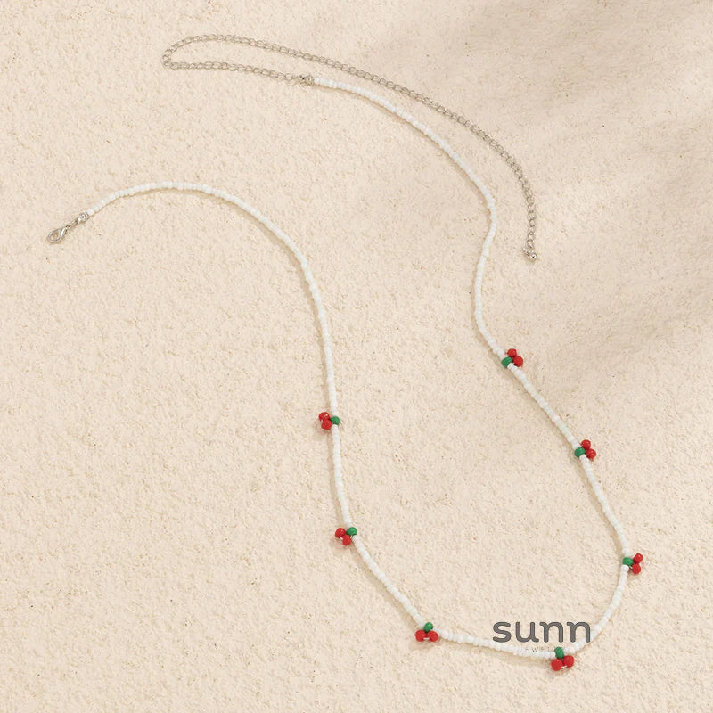 Evolet Bohemian Beaded Choker