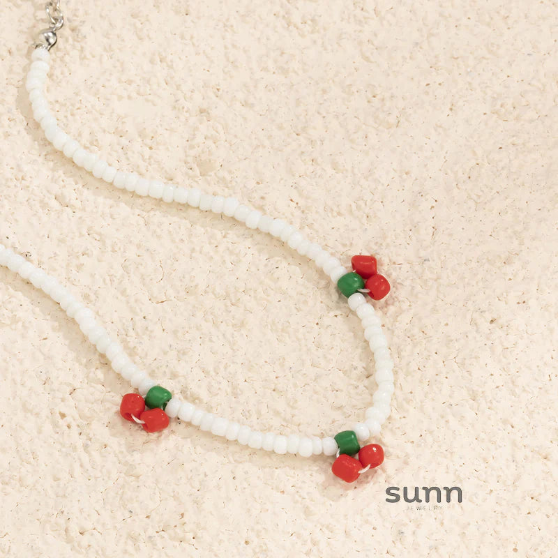 Evolet Bohemian Beaded Choker