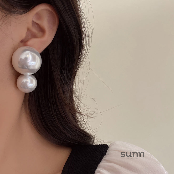 Ezra Pearl Drop Earrings [M7PRLNFI]