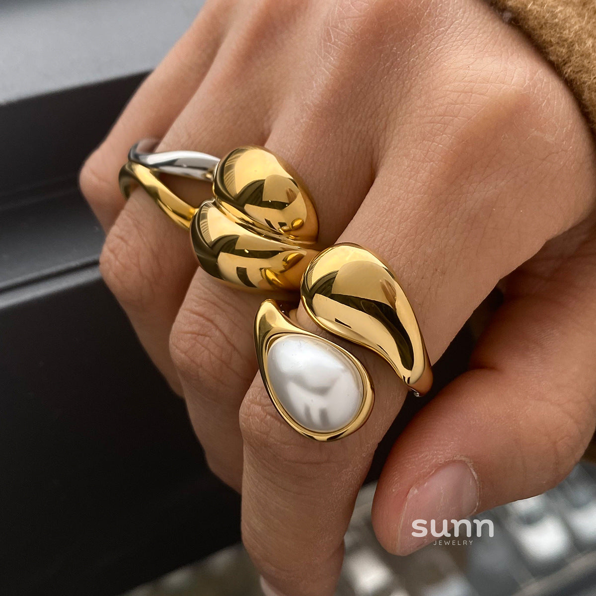 Ezrah Niche Steel Rings [0QP210MS]