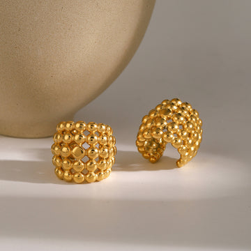Faiga Honeycomb Ear Clip [0PT54GJL]