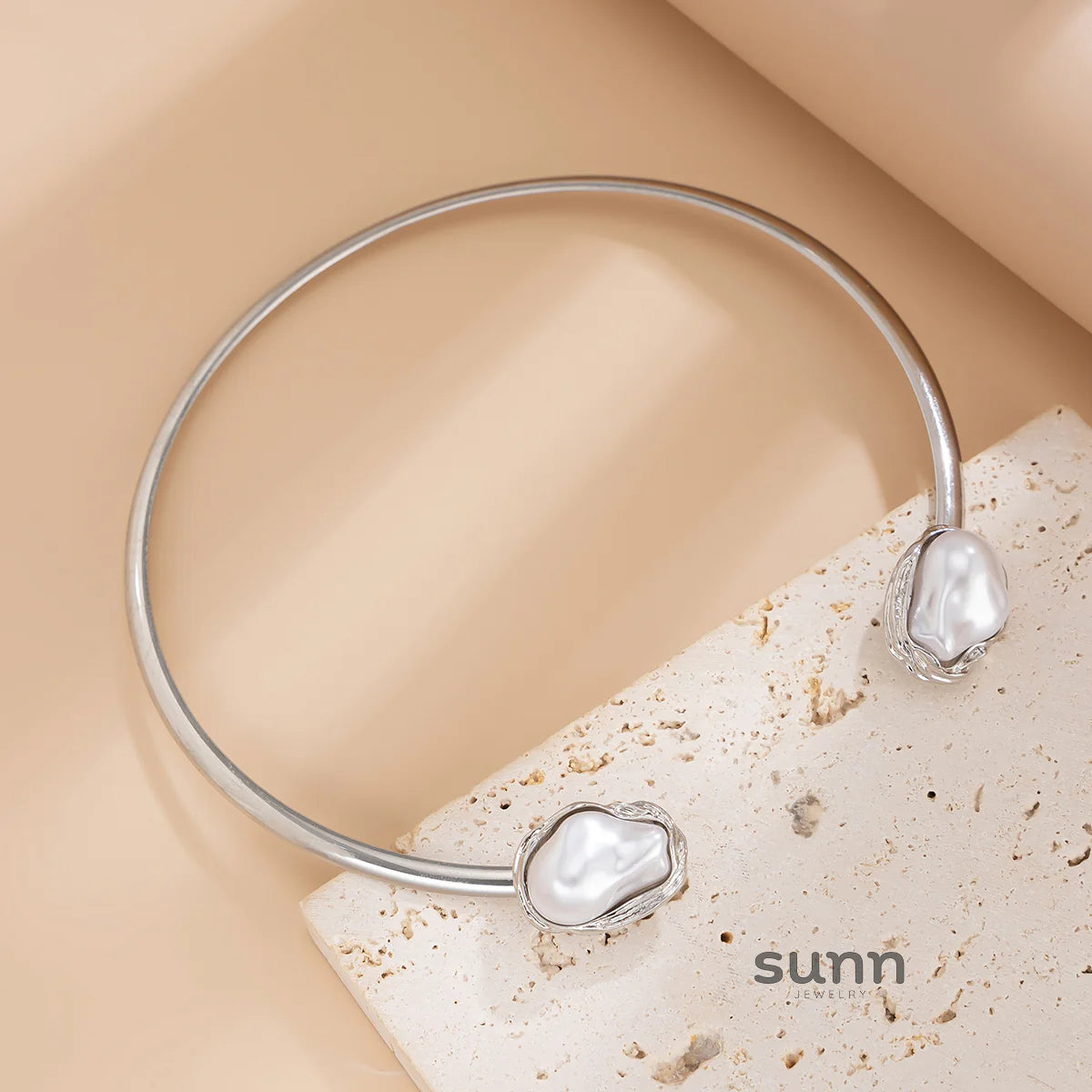 Faithlyn Baroque Pearl Jewelry