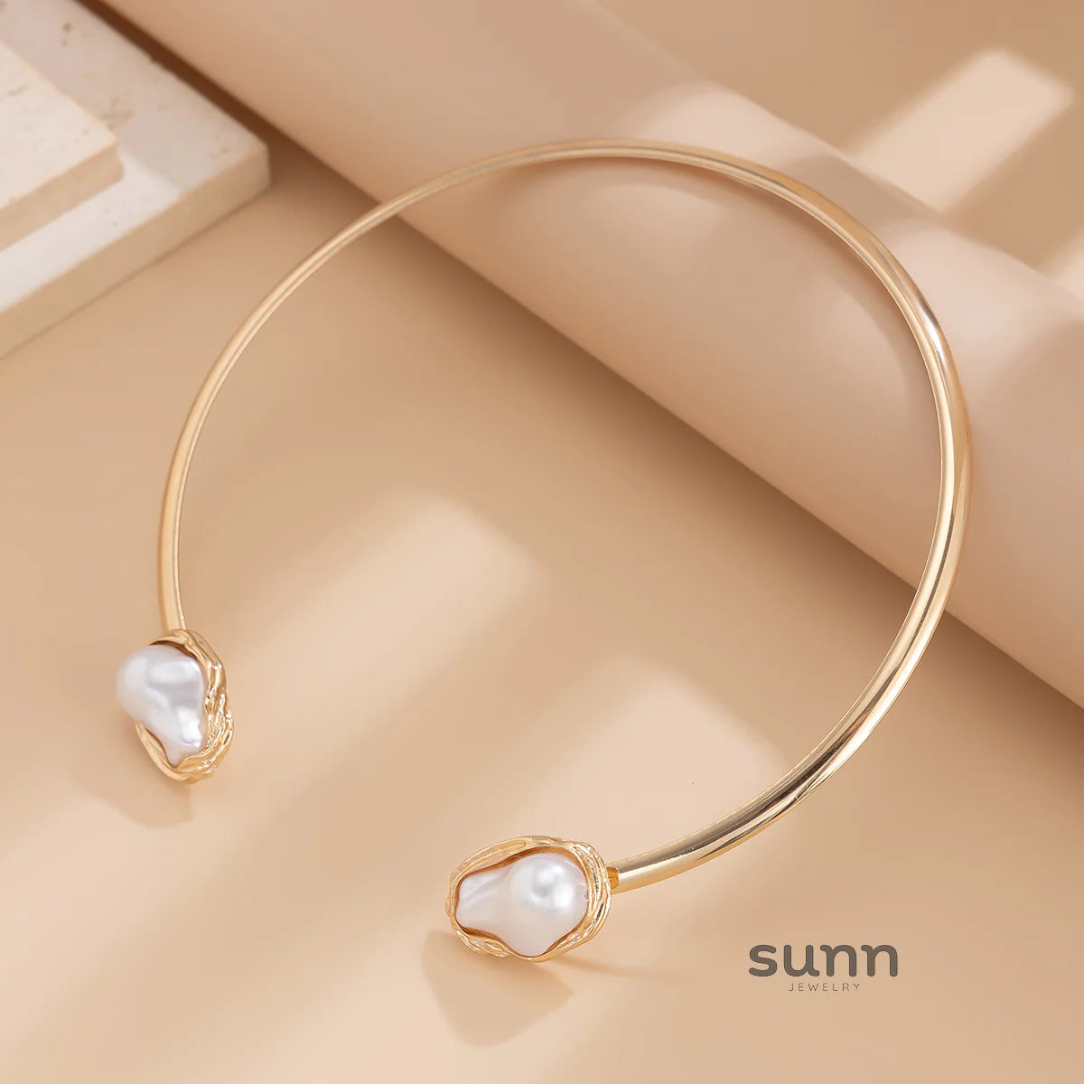 Faithlyn Baroque Pearl Jewelry