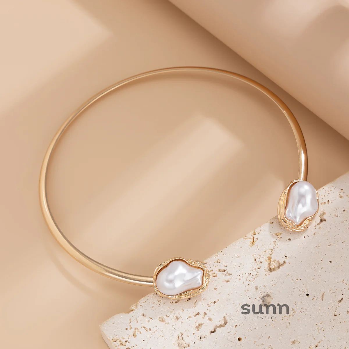 Faithlyn Baroque Pearl Jewelry