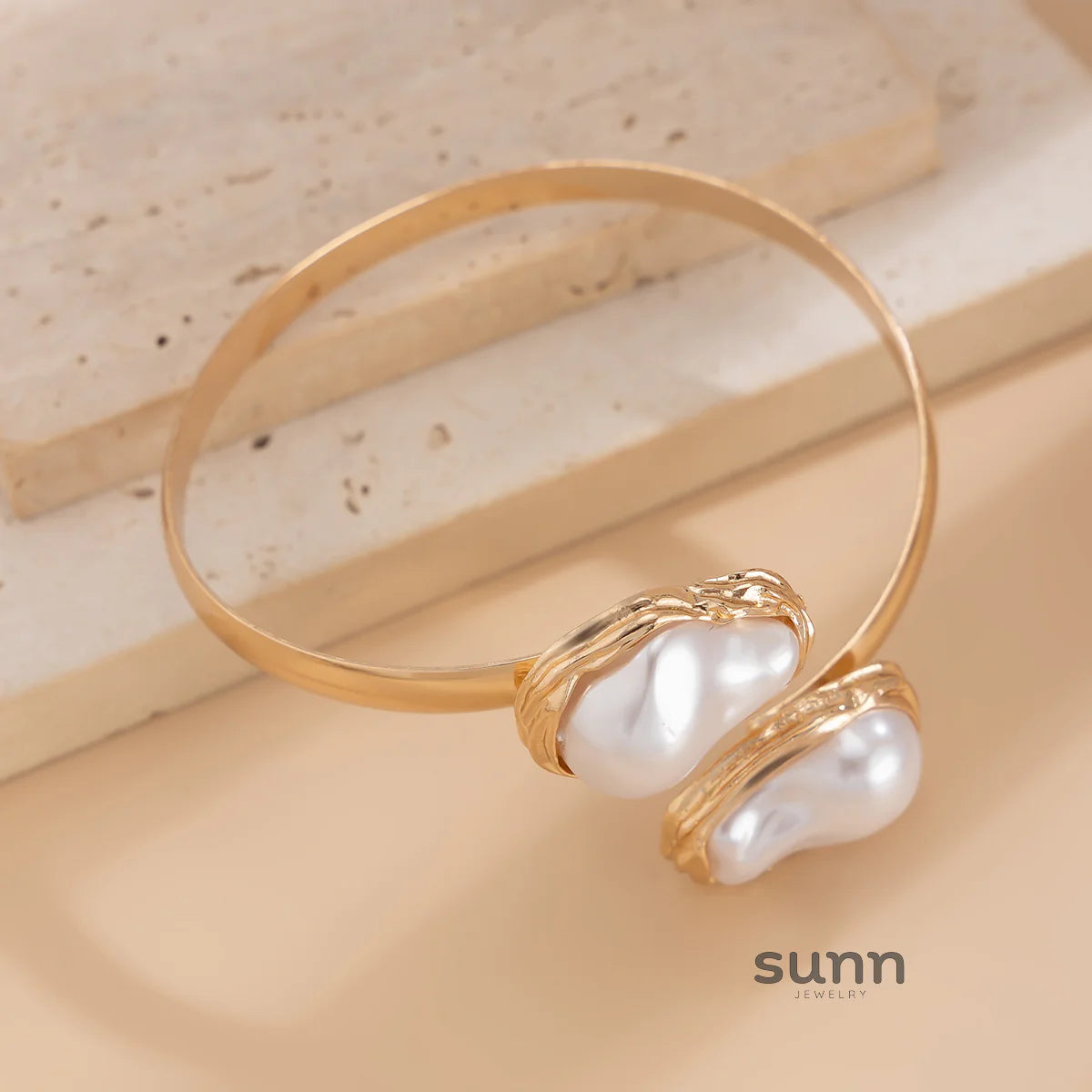 Faithlyn Baroque Pearl Jewelry