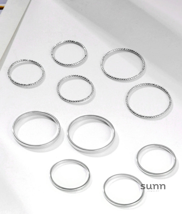 Faithlyn Stackable Ring Set [VOGM5ZXQ]