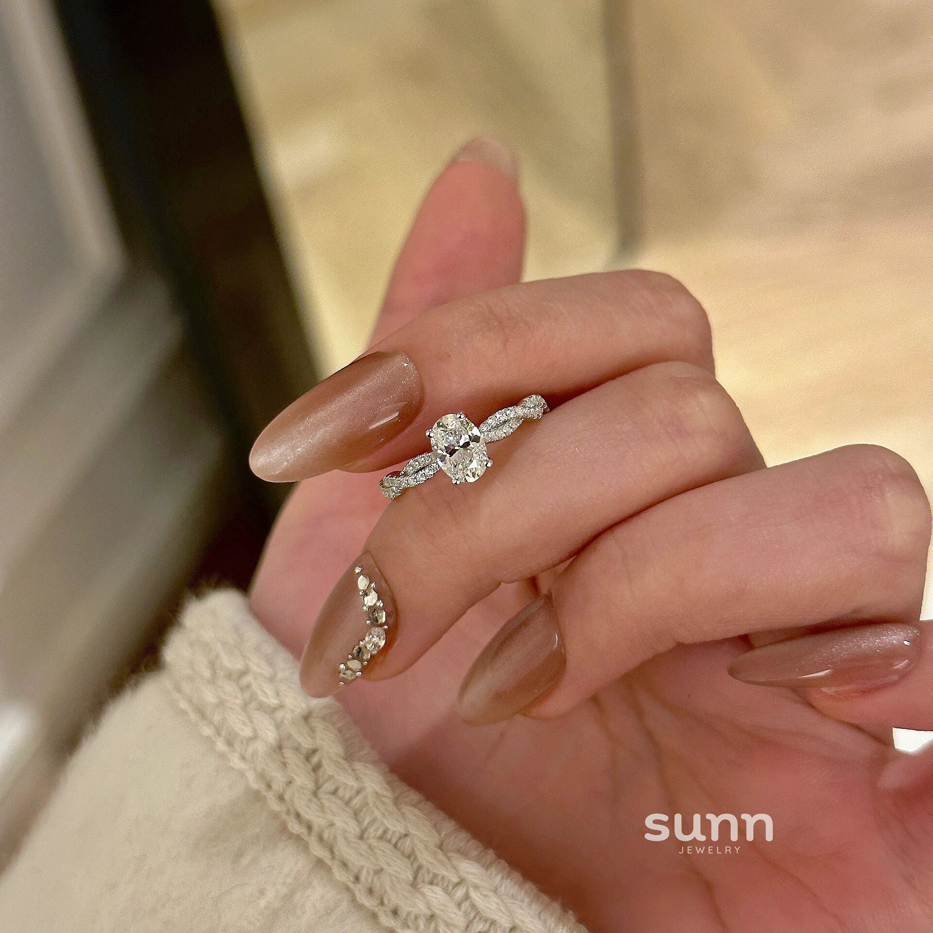 Faithlynn Twirl Diamond Ring [FSSEF828]