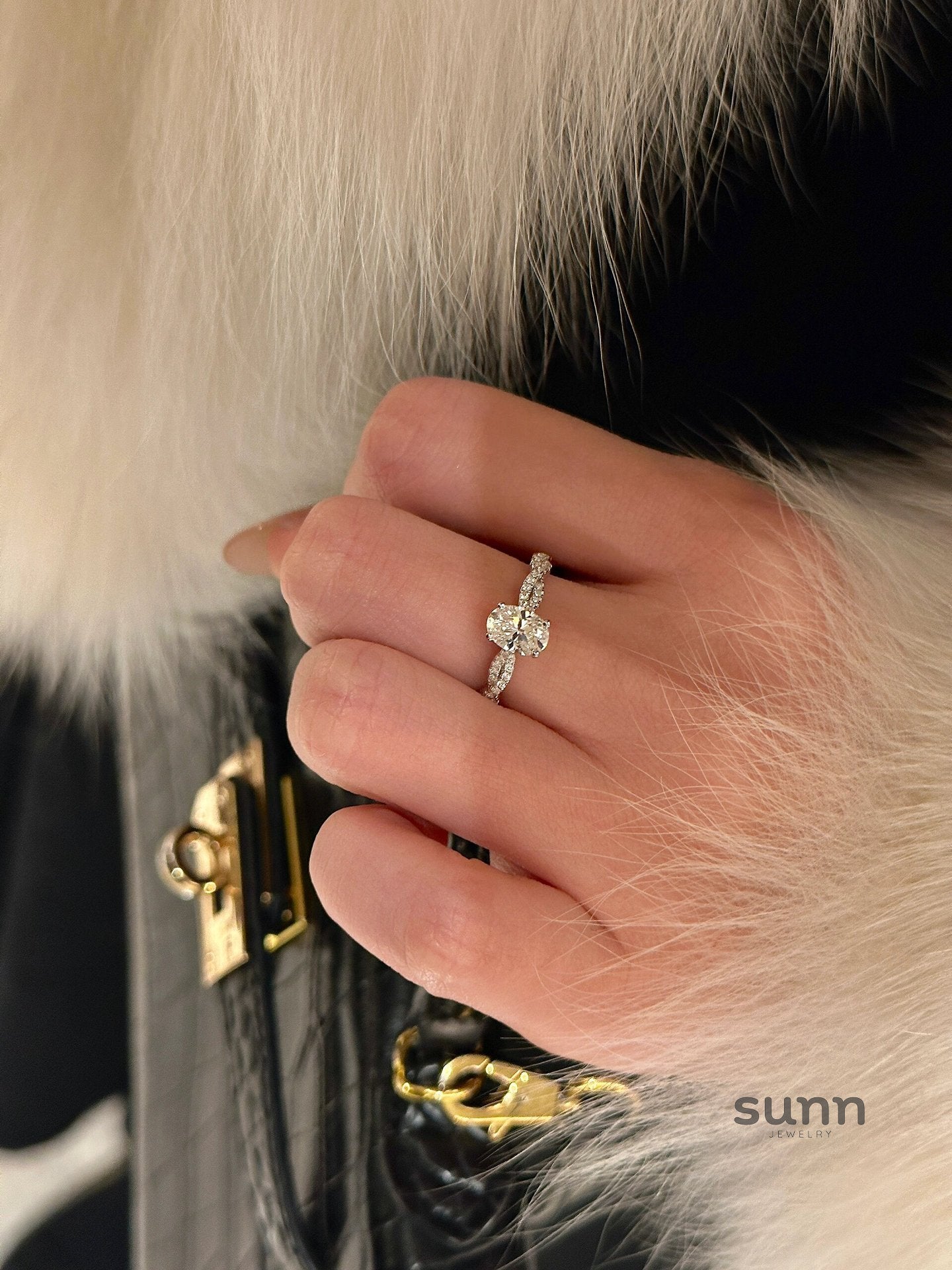 Faithlynn Twirl Diamond Ring [BSMGT402]