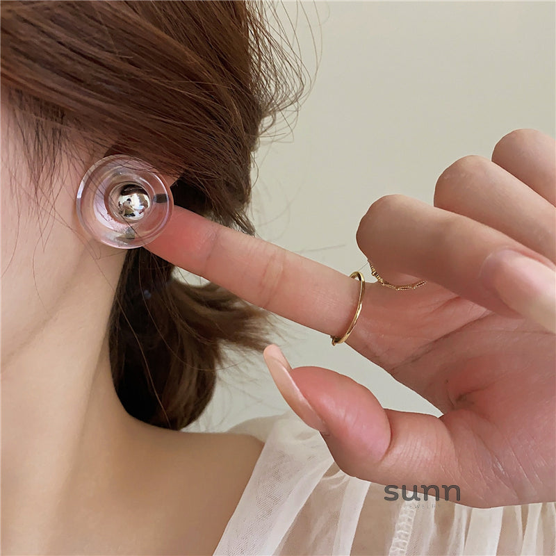 Fallyn Geometric Resin Earrings [EN2OCIEI]