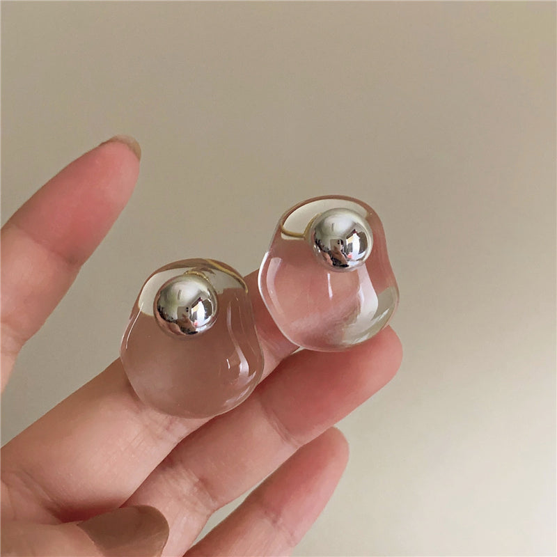 Fallyn Geometric Resin Earrings [Z3BKRE97]