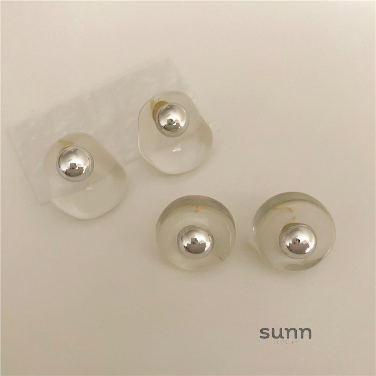 Fallyn Geometric Resin Earrings [ZYNCH6KR]