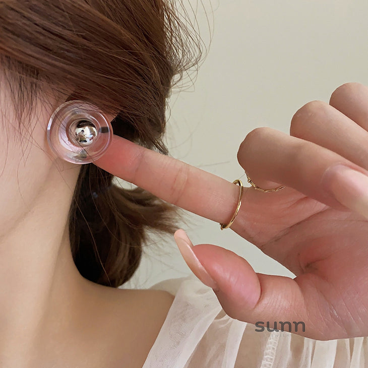 Fallyn Geometric Resin Earrings [GXO53OV7]