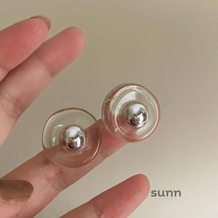Fallyn Geometric Resin Earrings [S454Q2N8]