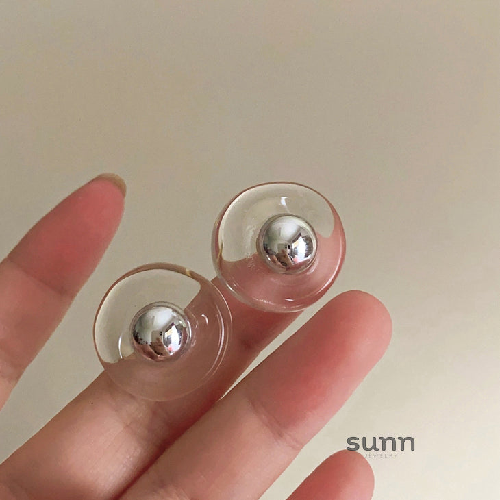 Fallyn Geometric Resin Earrings [XKU2N0GU]
