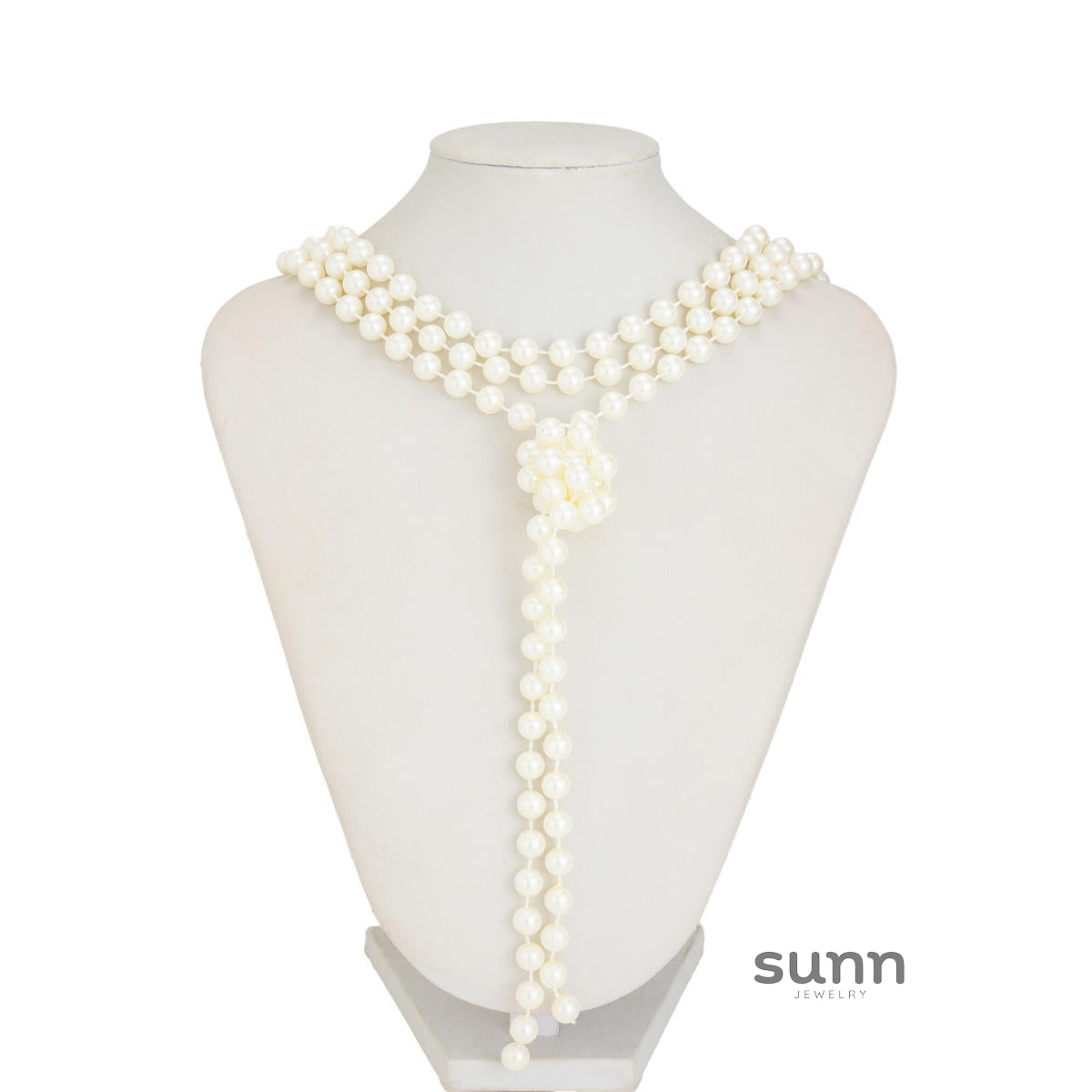 Fannie Layered Pearl Necklace [EB3QJSZE]