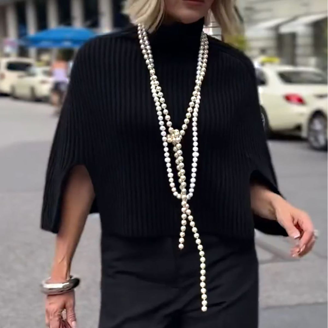 Fannie Layered Pearl Necklace [19SLFOTK]