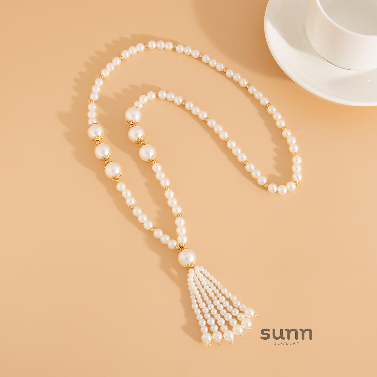 Fannie Layered Pearl Necklace [KIEV97K1]