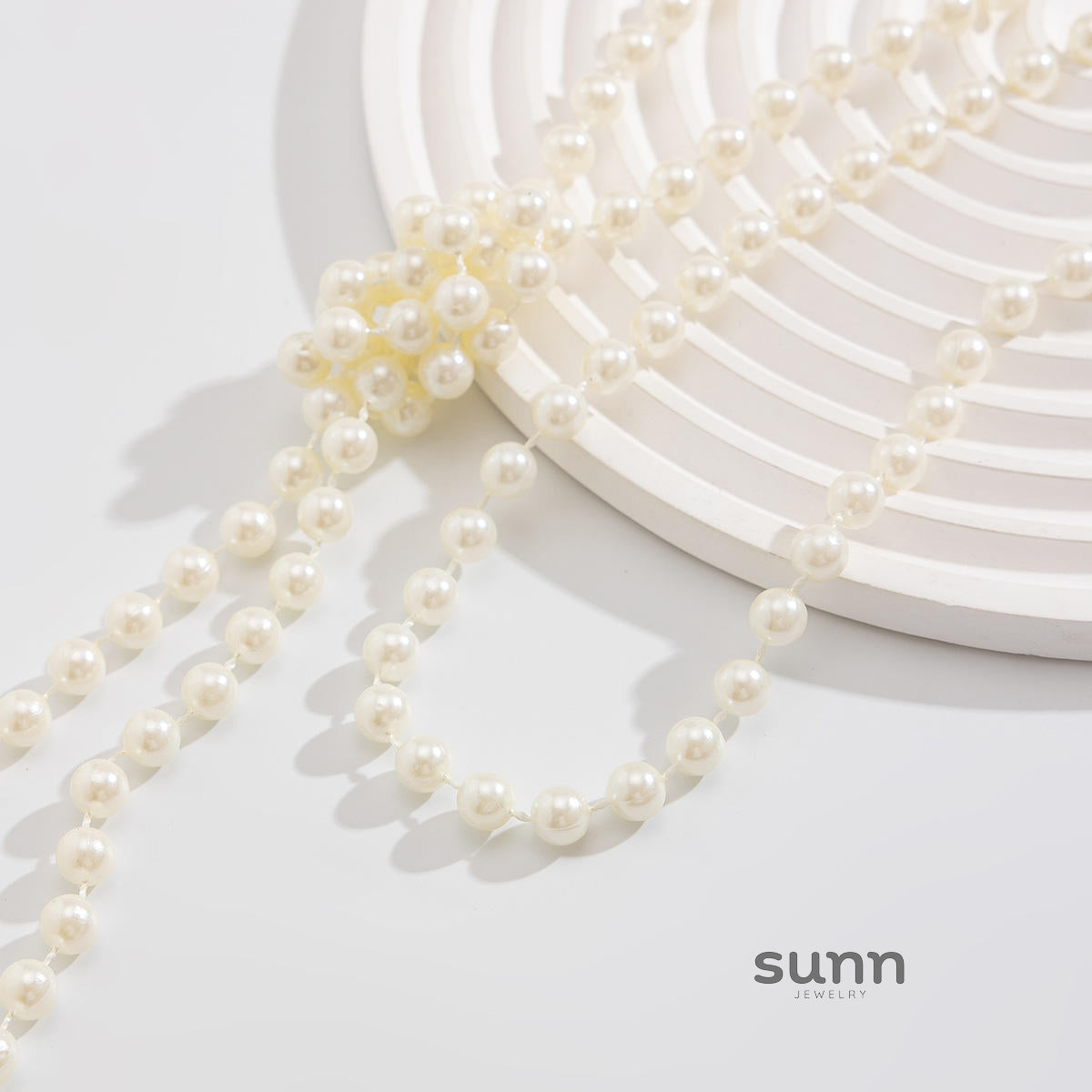 Fannie Layered Pearl Necklace [Y0B9KWH2]