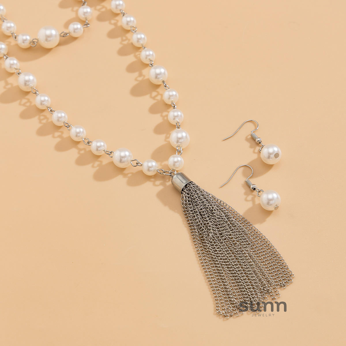 Fannie Layered Pearl Necklace [87EU7DLT]