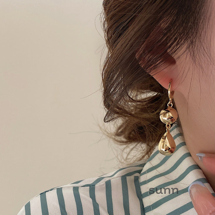 Farida Geometric Drop Earrings [84IDZCUK]