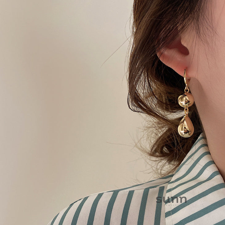 Farida Geometric Drop Earrings [2JRNQC7W]