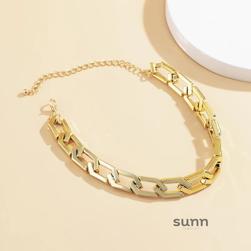 Farrah Minimalist O-Ring Necklace
