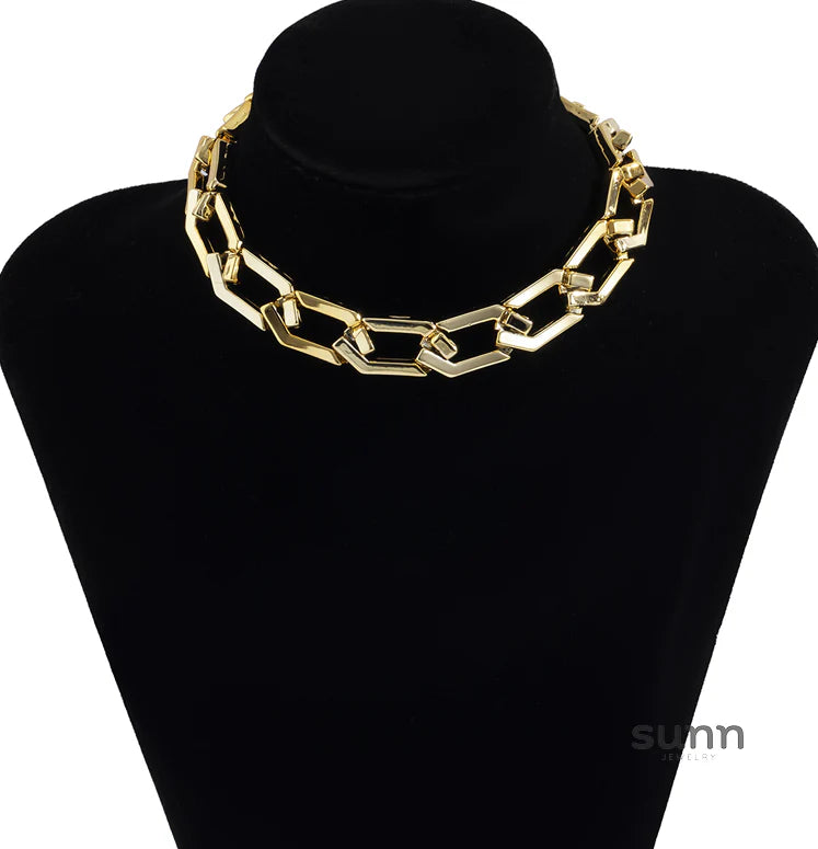Farrah Minimalist O-Ring Necklace