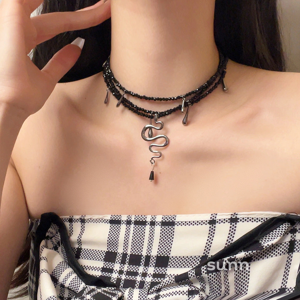 Fatou Serpent Choker Necklace [23J1GHH2]