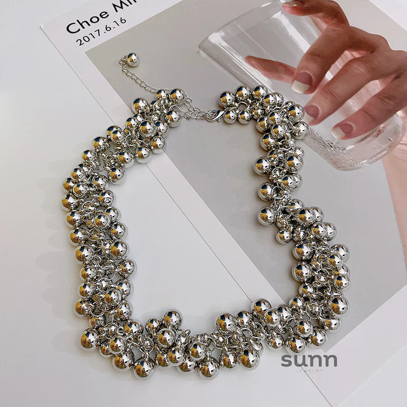 Fatoumata Layered Crescent Necklace