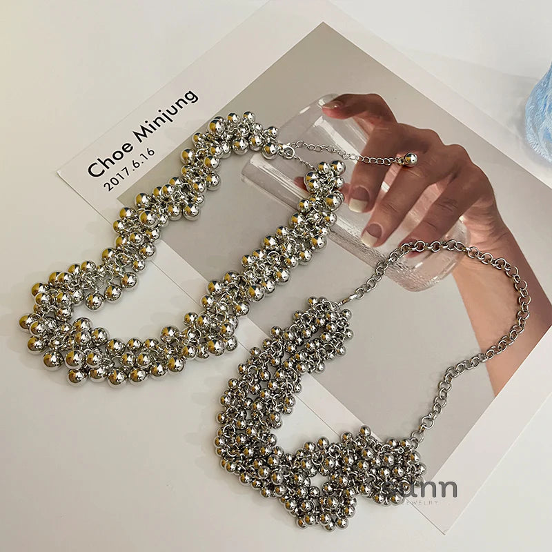 Fatoumata Layered Crescent Necklace