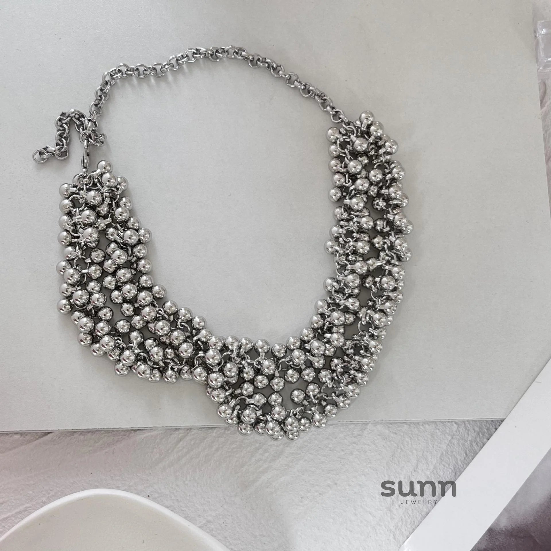 Fatoumata Layered Crescent Necklace