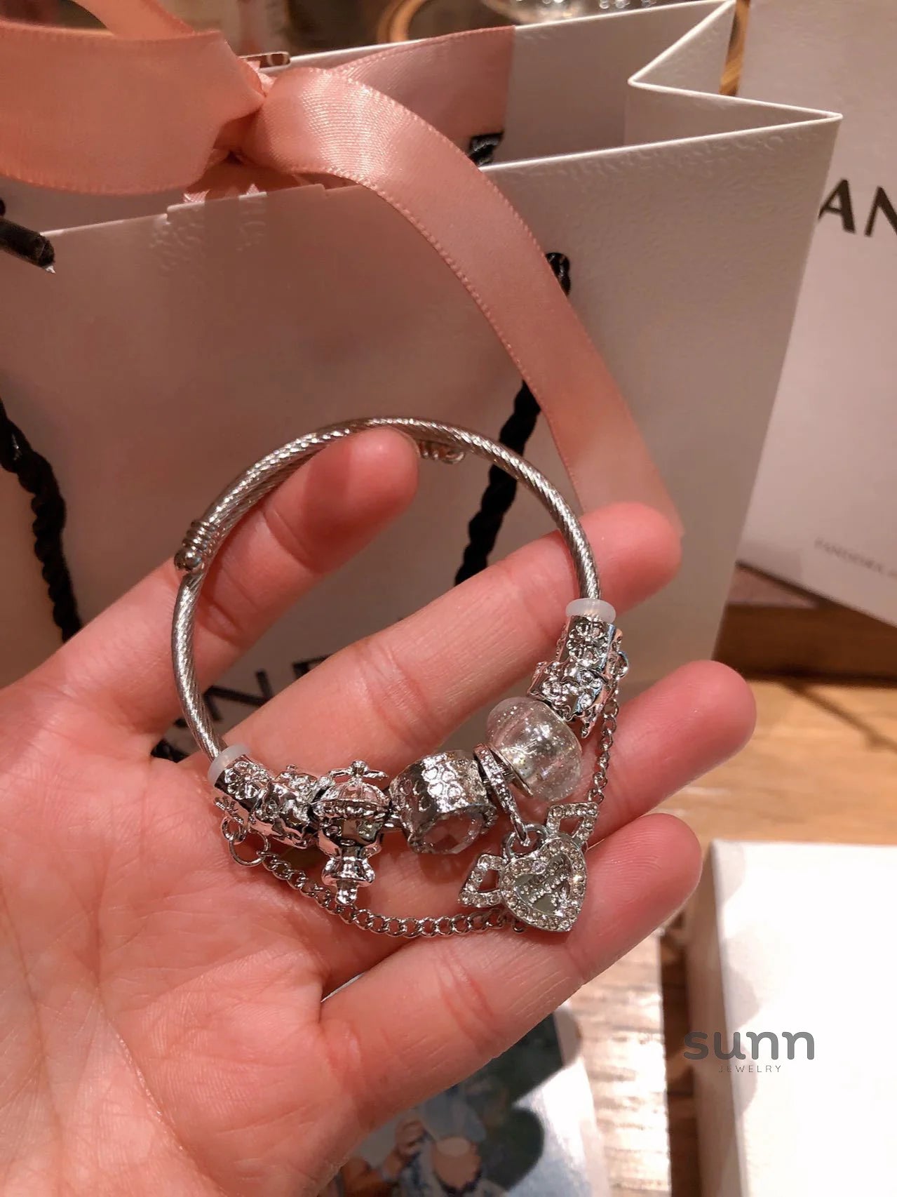Faustina Star Heart Bracelet