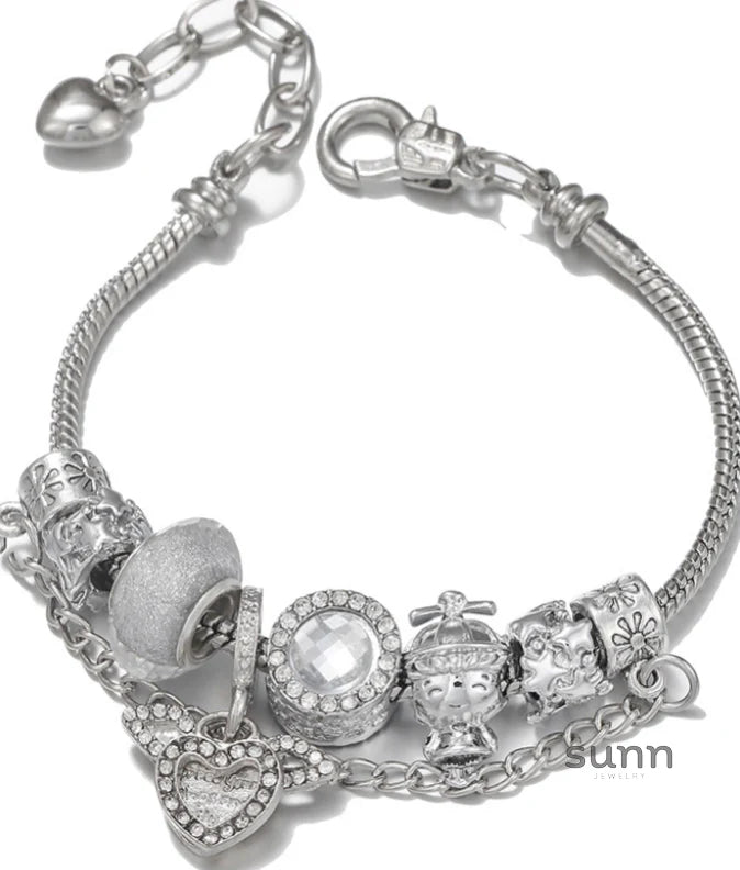 Faustina Star Heart Bracelet