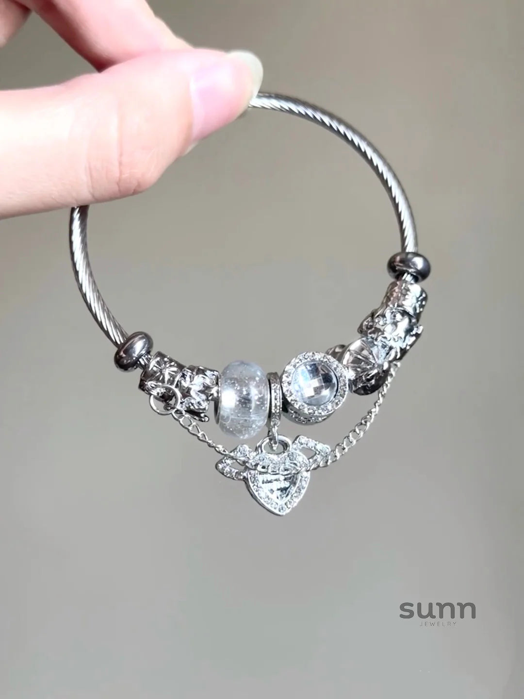 Faustina Star Heart Bracelet