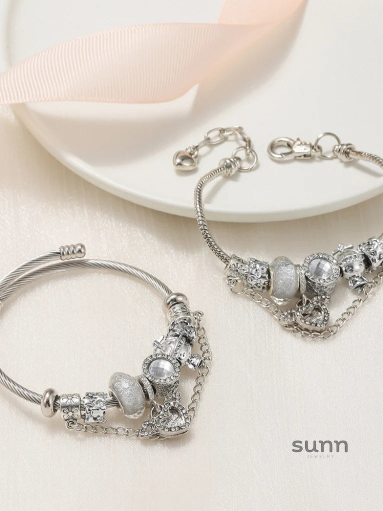 Faustina Star Heart Bracelet