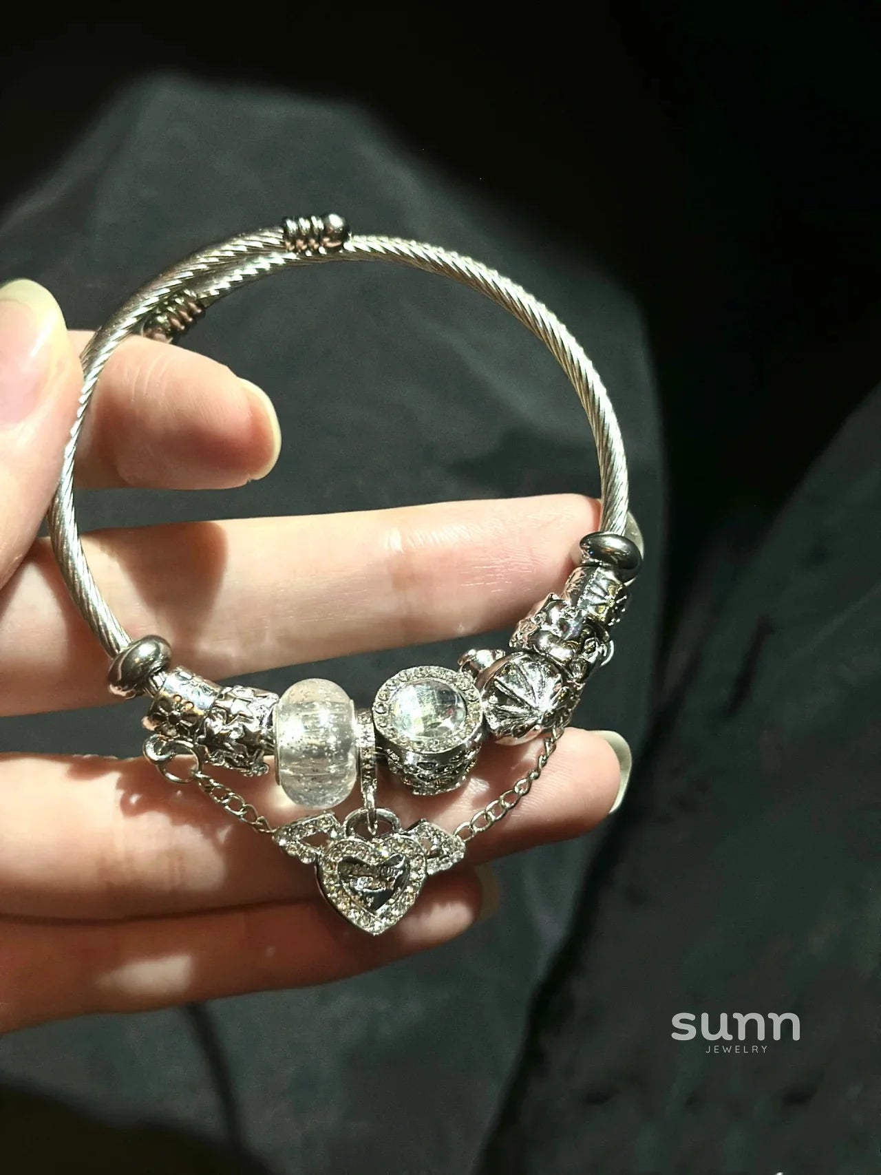Faustina Star Heart Bracelet