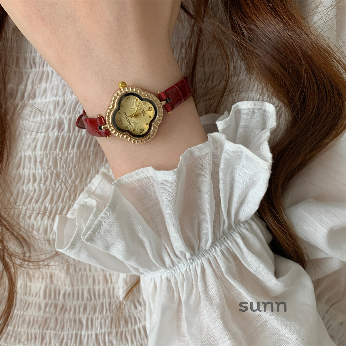 Faye Four-Leaf Clover Watch [JGWXK4HV]