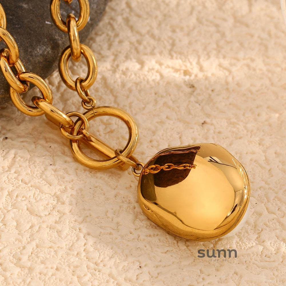 Finlee Pearl Toggle Necklace [5FDDNA2D]
