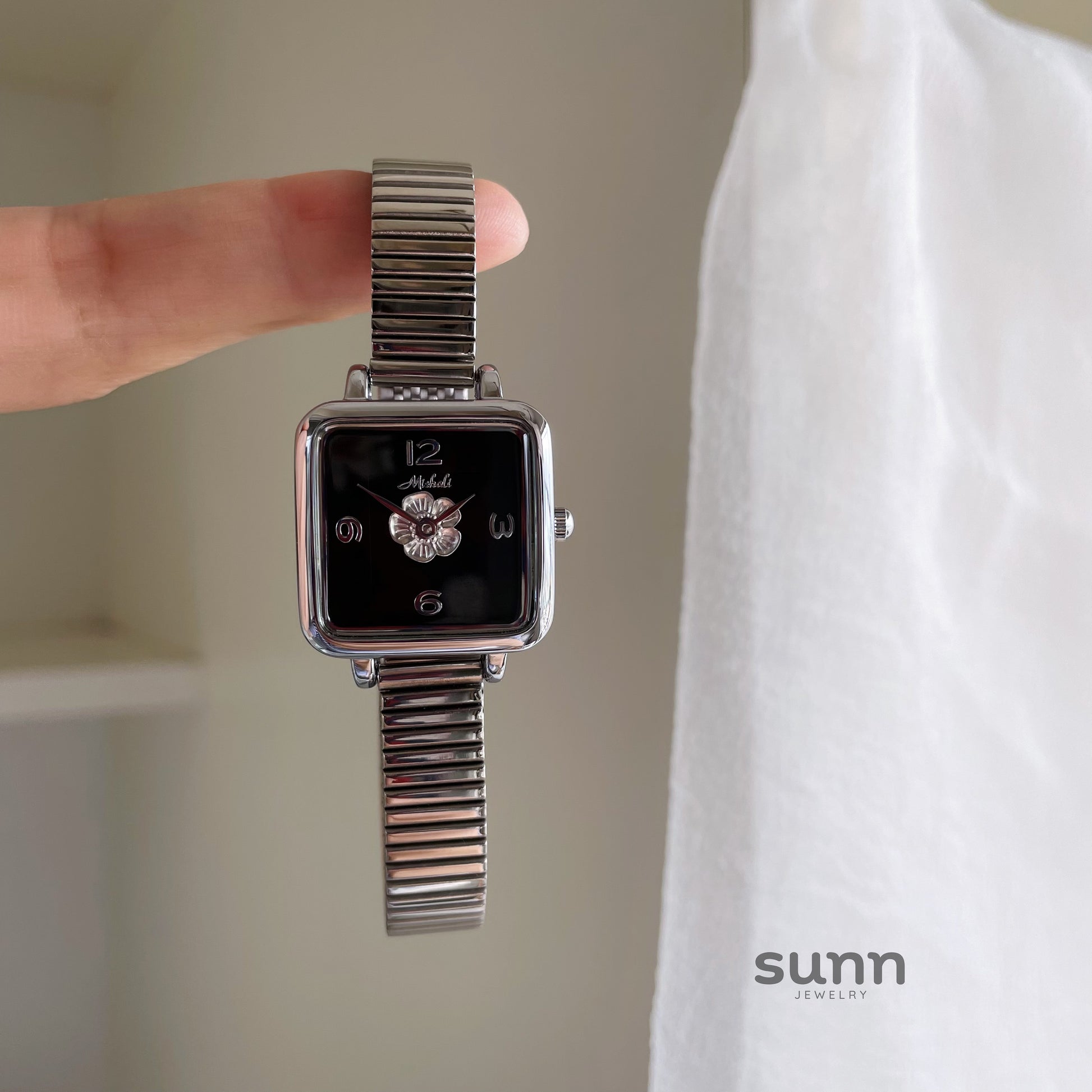 Fionna Bamboo Link Camellia Watch