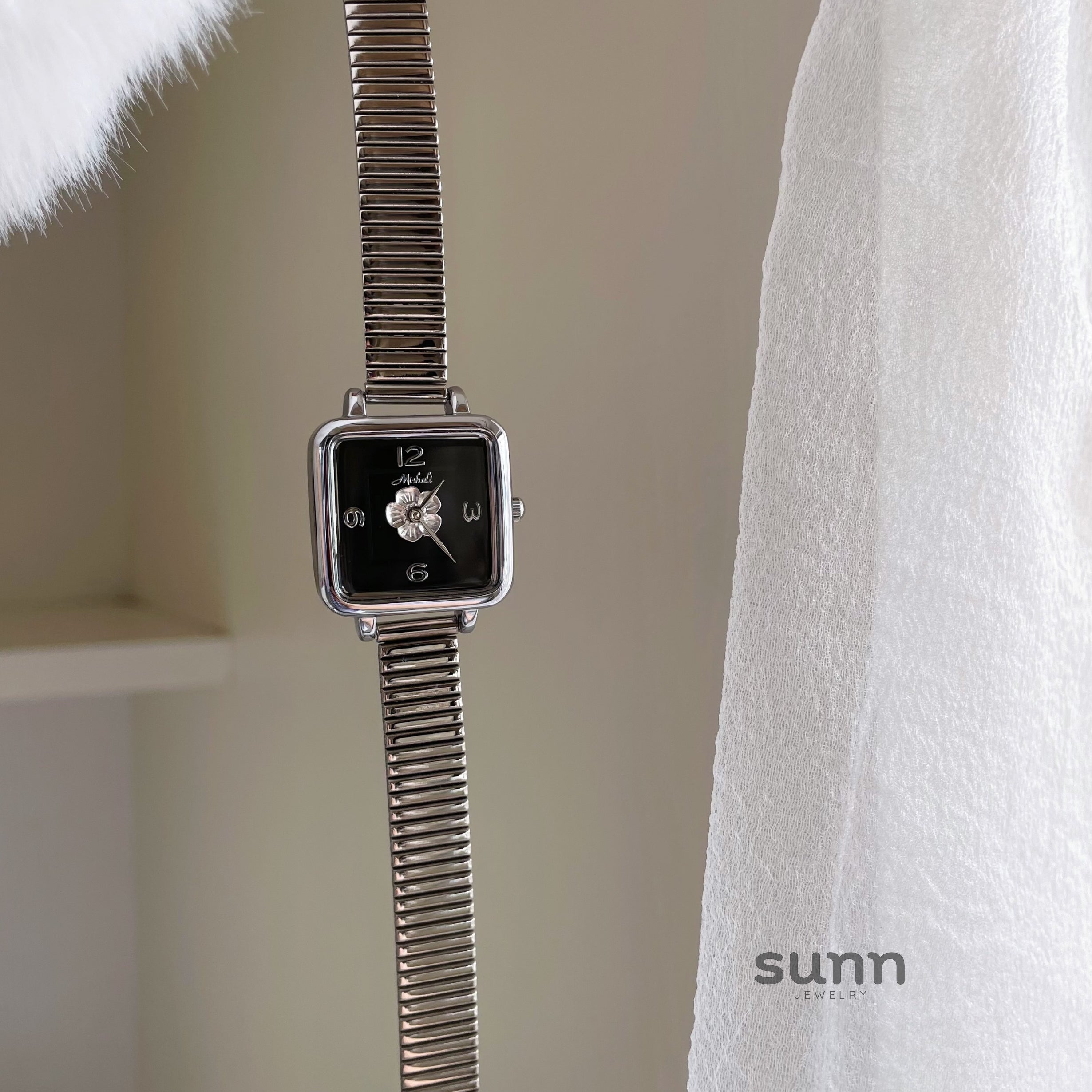 Fionna Bamboo Link Camellia Watch