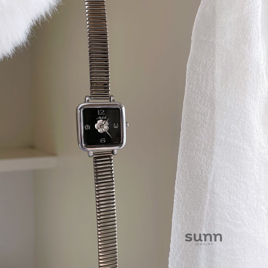 Fionna Bamboo Link Camellia Watch