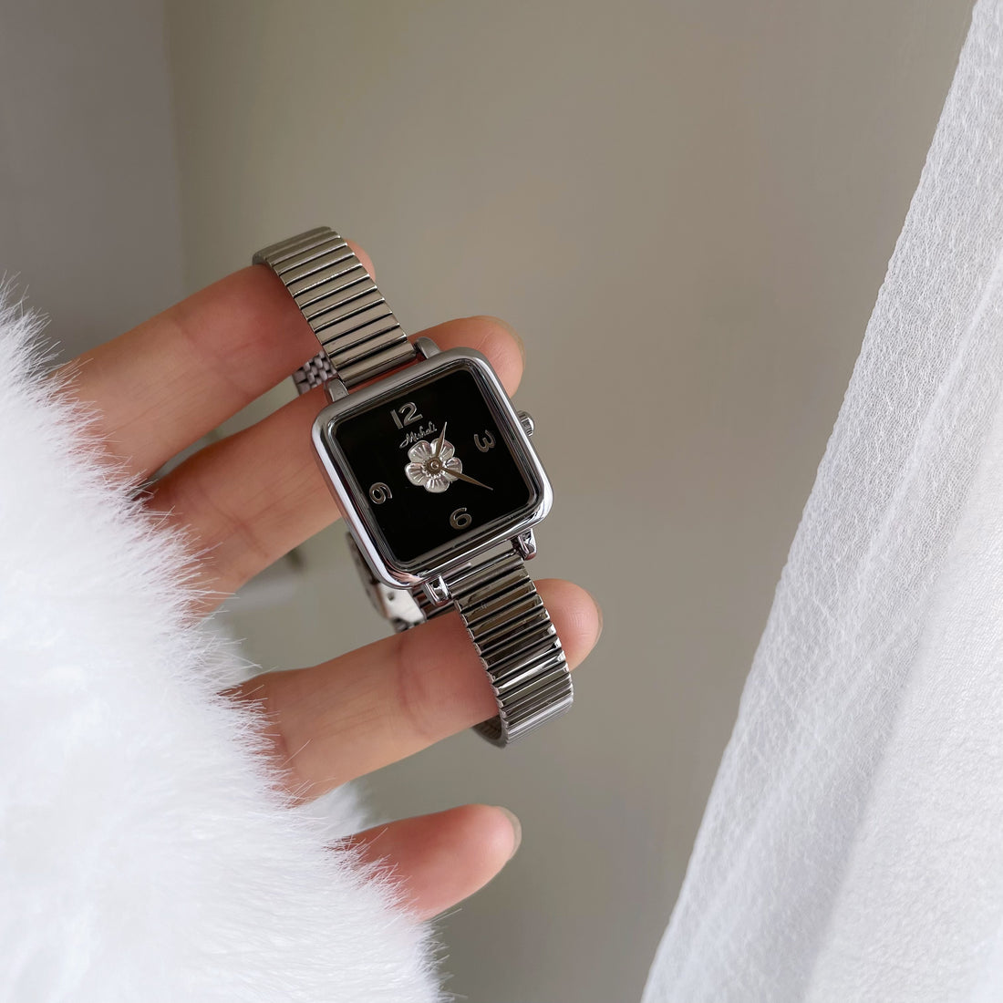 Fionna Bamboo Link Camellia Watch