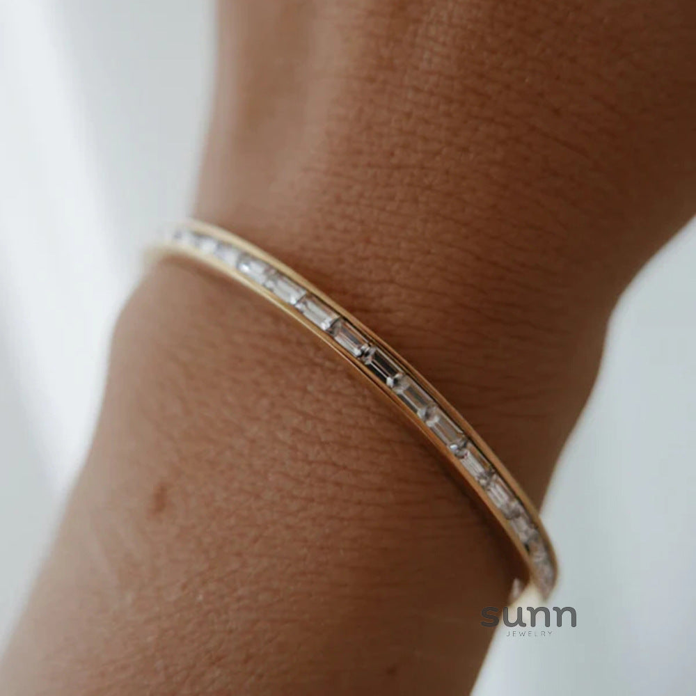 Flora Stackable Zircon Bracelet [UFE05CLS]
