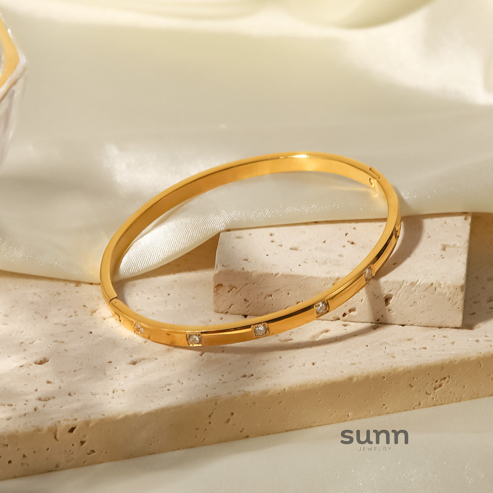 Flora Stackable Zircon Bracelet [QDFBF0RA]