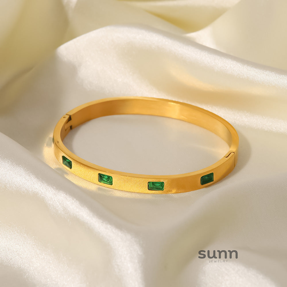 Flora Stackable Zircon Bracelet [GH0EA05Z]
