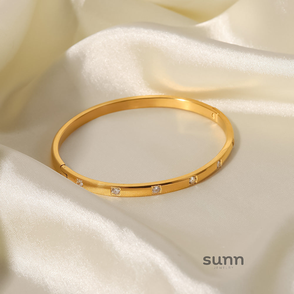 Flora Stackable Zircon Bracelet [76PLDJFA]