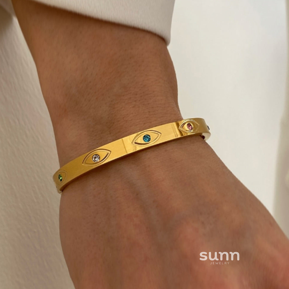 Flora Stackable Zircon Bracelet [XT48003F]