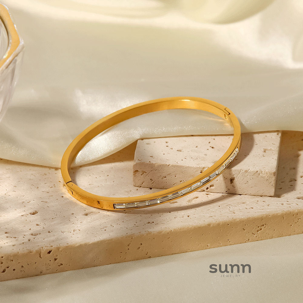 Flora Stackable Zircon Bracelet [I4JTVG27]