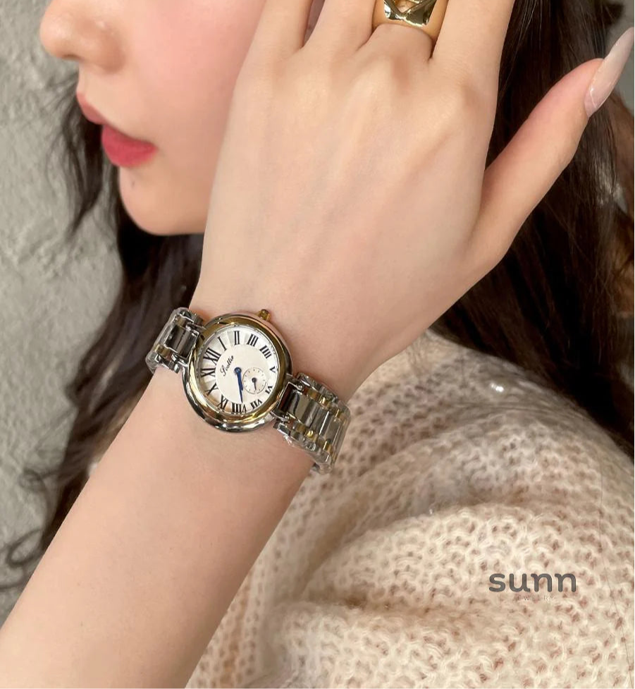Fraidy Classic Silver Timepiece